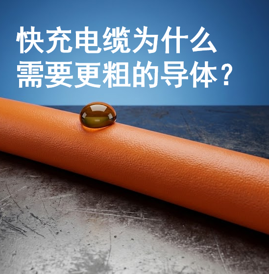 快充电缆为什么需要更粗的导体？？？？？？？？揭秘新能源汽车充电的“热”知识